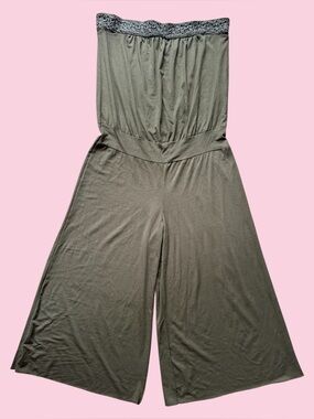 Charlotte Russe olive jumpsuit